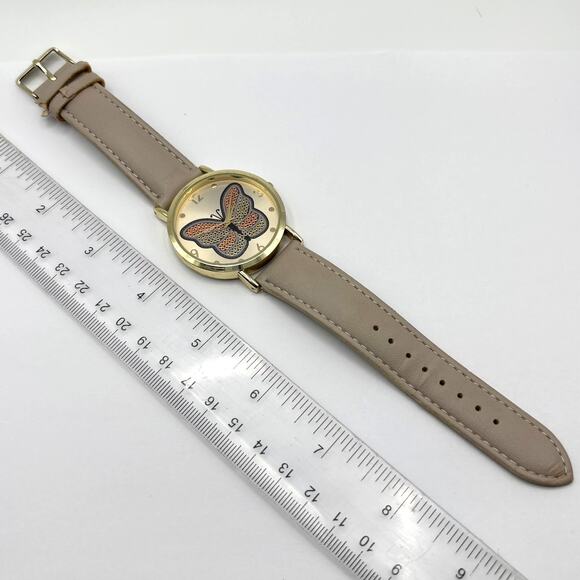 Gold Butterfly Men's Watch - Picture 4 of 5